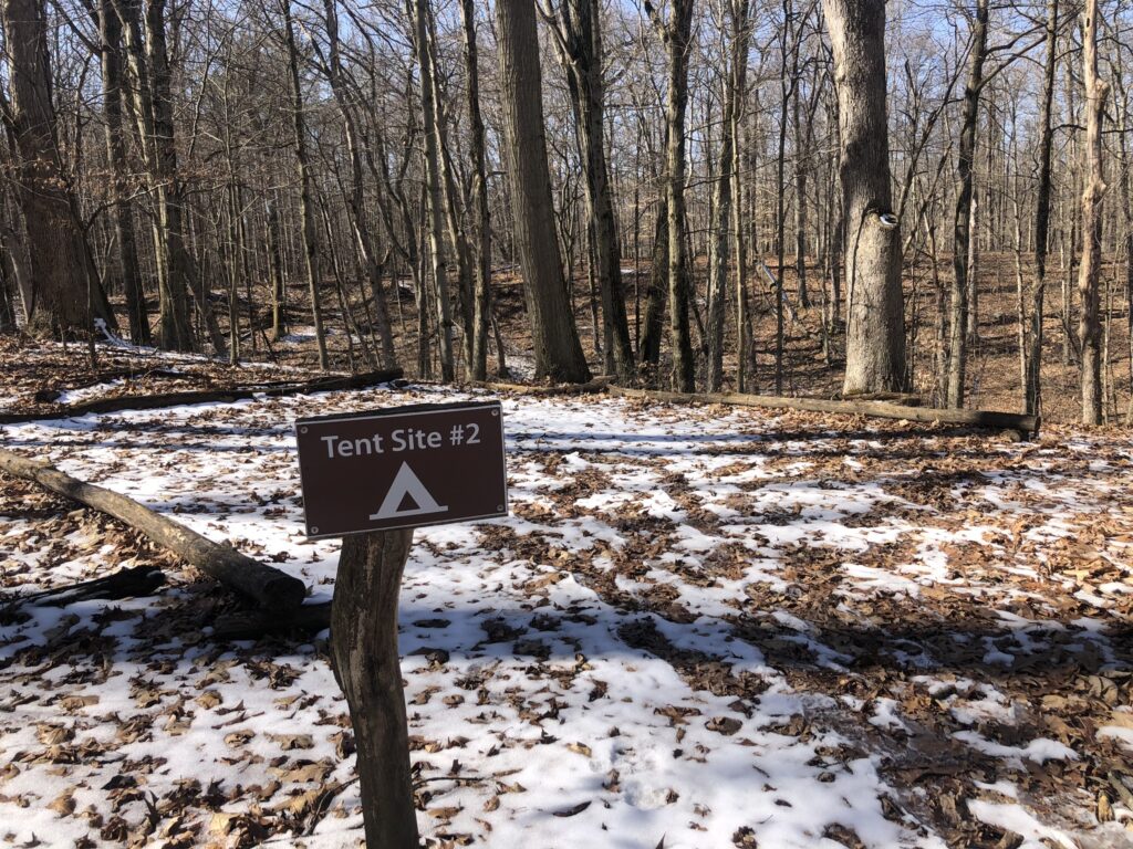 Ottawa Overlook Backcountry Campground Site 2