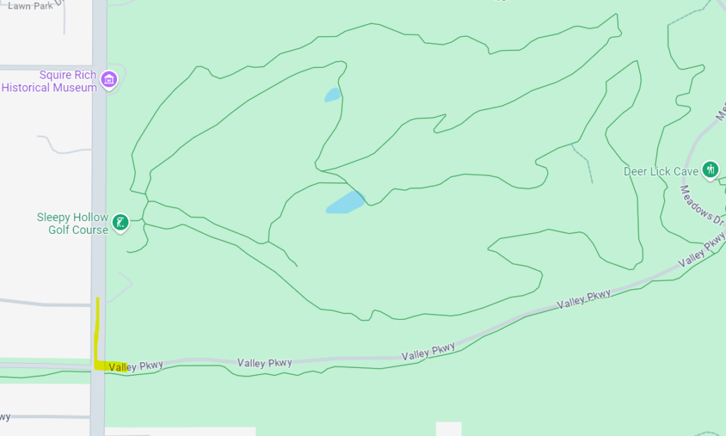 Valley Parkway Parking Lot Brecksville Reservation