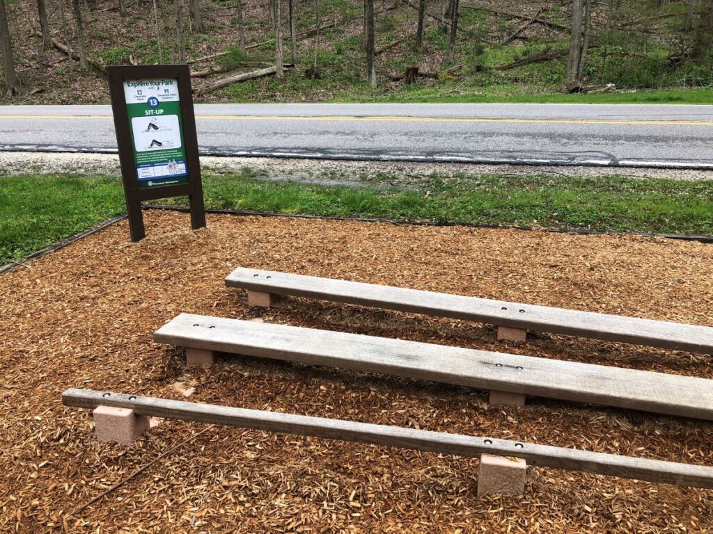 Brecksville Physical Fitness Trail Sit Up