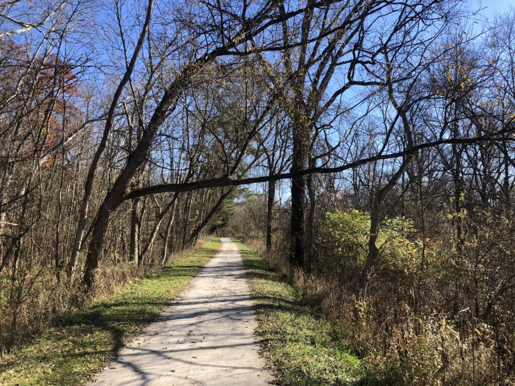 old carriage trail towpath