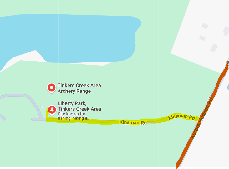 tinkers creek state park driving directions